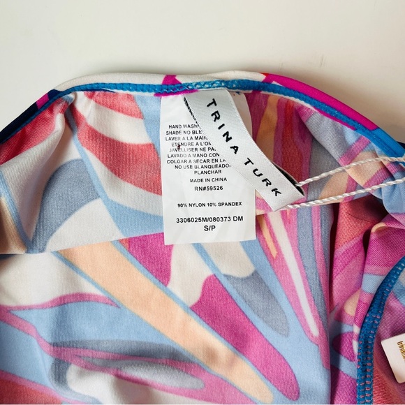 Trina Turk Swim and Spa Rio Colorful Mini Tunic - Picture 10 of 11